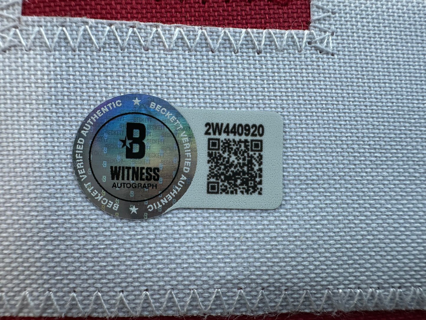 JACE JUNG SIGNED BLACK TEXAS TECH JERSEY BAS