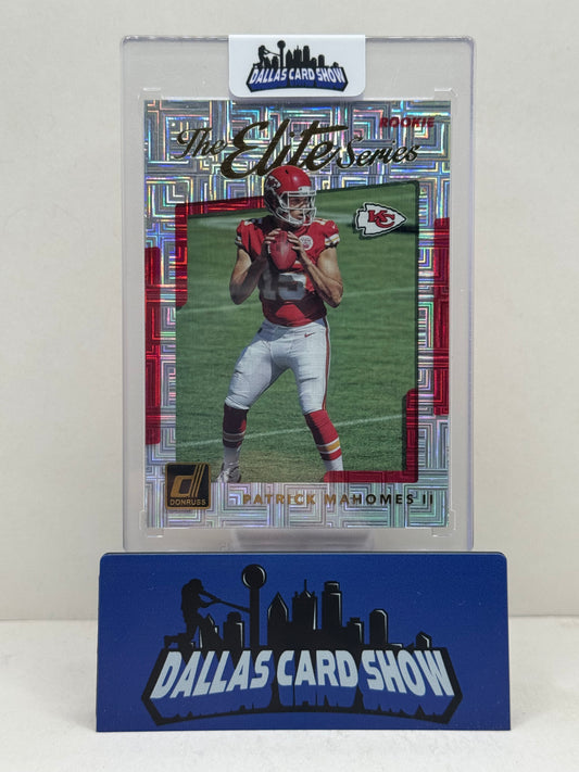 2017 Panini Elite #7 Patrick Mahomes The Elite Series Rookie RC