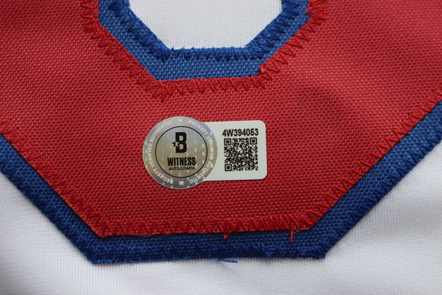 DEAN PALMER TEXAS RANGERS SIGNED HOME JERSEY Tigers Royals BAS COA