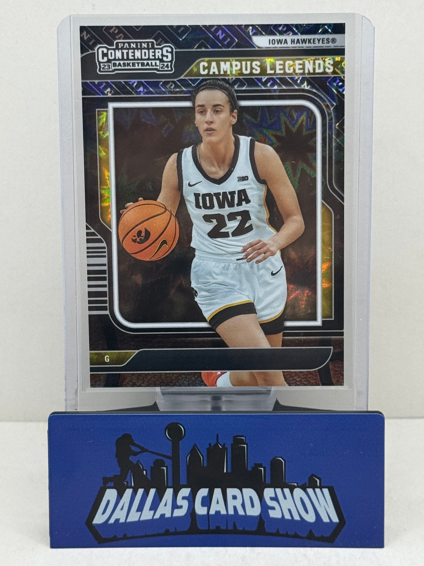 2024 Panini Contenders #CL2 Caitlin Clark Fireworks Kaboom Parallel