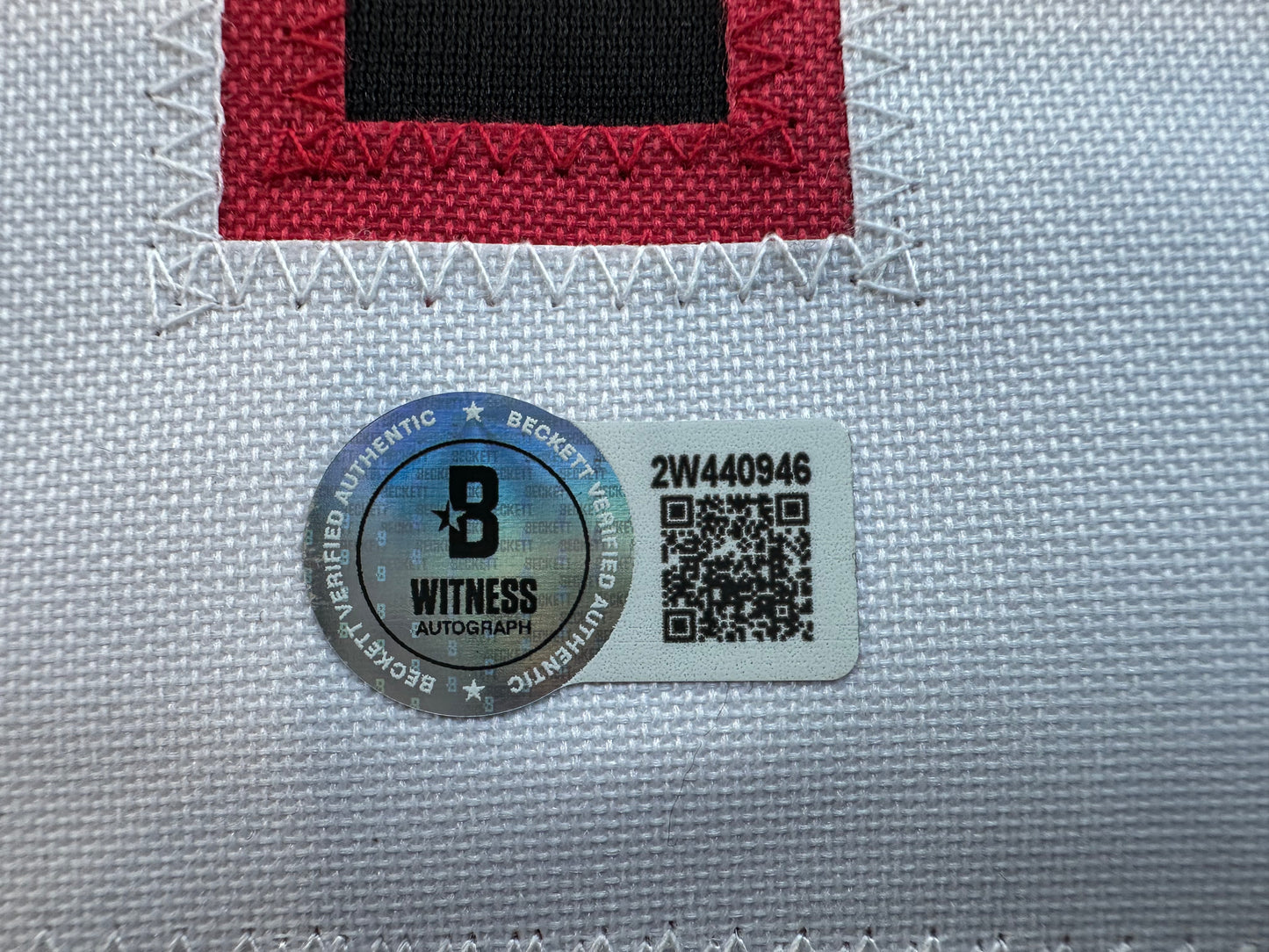 JOSH JUNG SIGNED BLACK TEXAS TECH JERSEY Rangers BAS