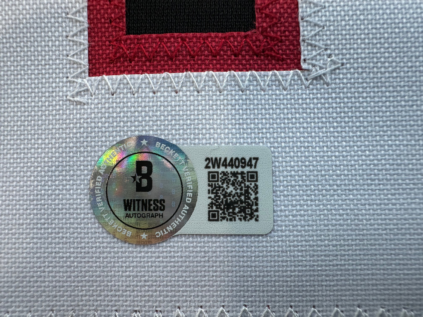 JOSH JUNG SIGNED BLACK TEXAS TECH JERSEY Rangers BAS