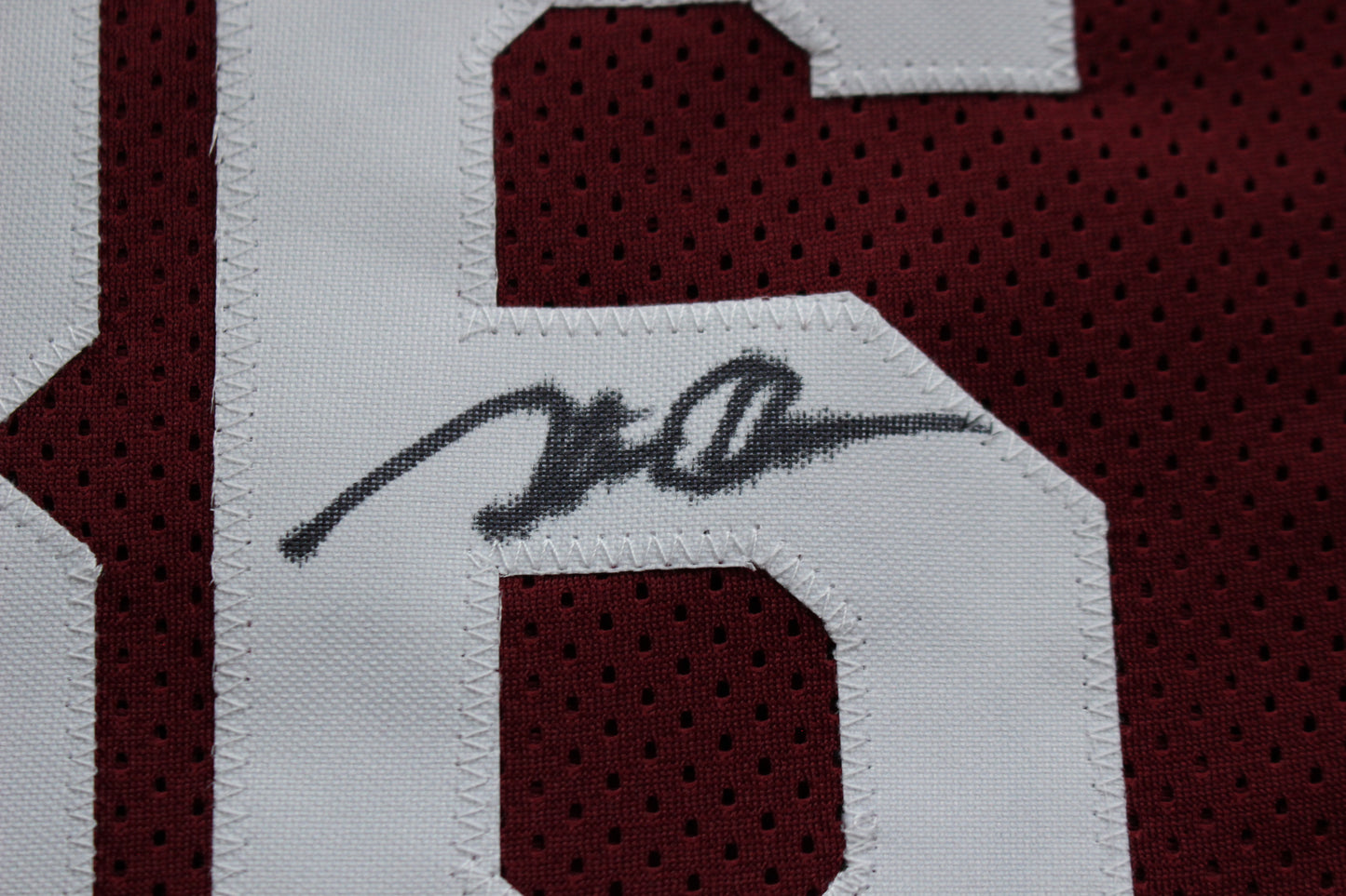 STEVE OWENS BILLY SIMS JASON WHITE SIGNED OKLAHOMA SOONERS JERSEY BAS