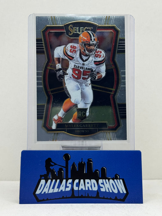 2017 Panini Select #105 Myles Garrett Premier Level Rookie RC