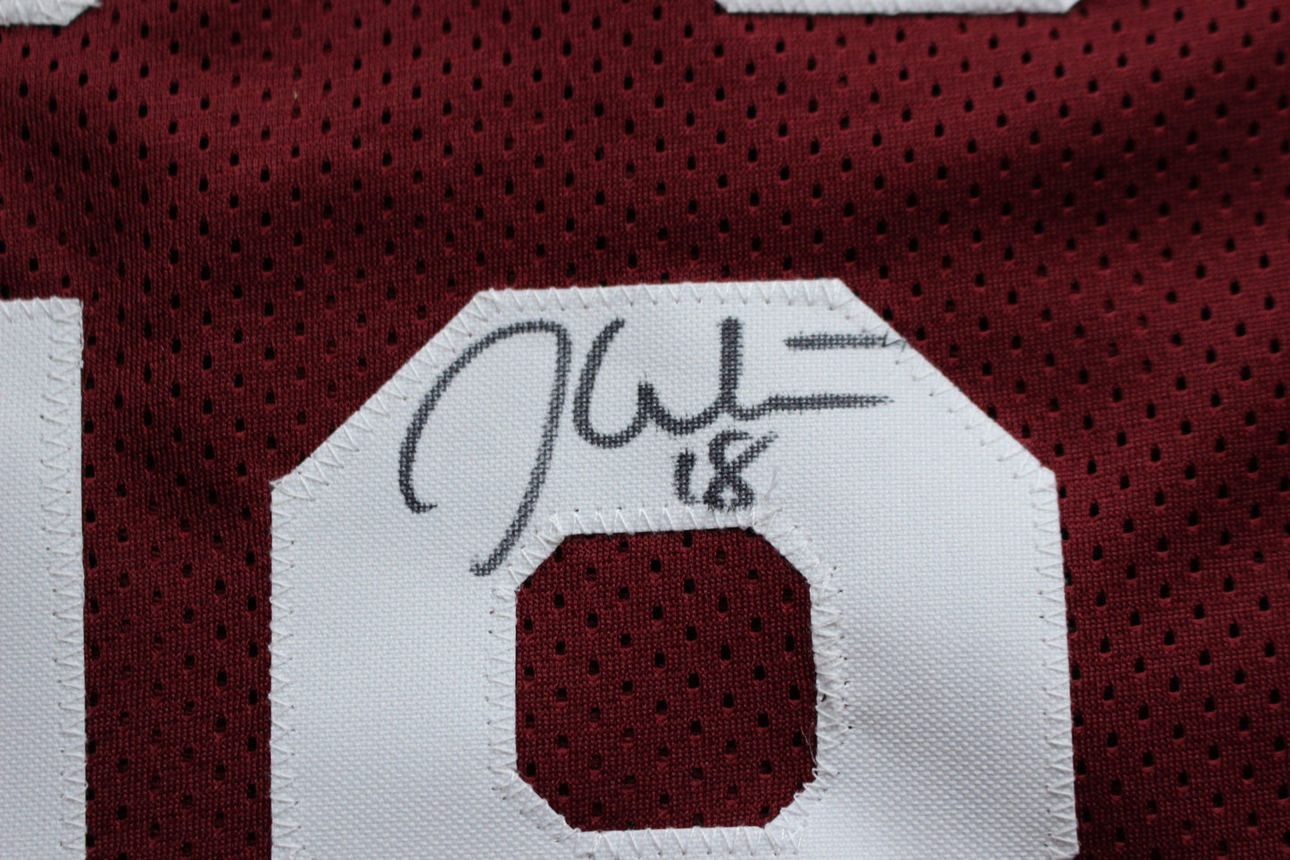 STEVE OWENS BILLY SIMS JASON WHITE SIGNED OKLAHOMA SOONERS JERSEY BAS