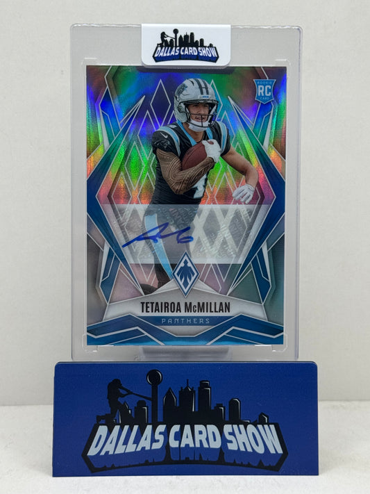 2025 Panini Phoenix #155 Tetairoa McMillan Rookie Autograph /199 Panthers