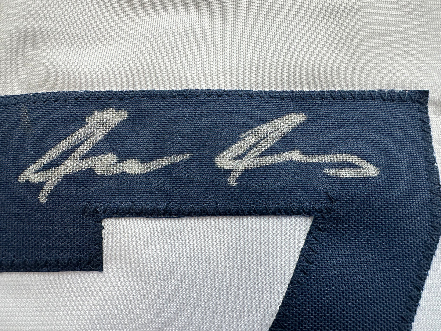 JACE JUNG SIGNED WHITE DETROIT TIGERS JERSEY Texas Tech BAS