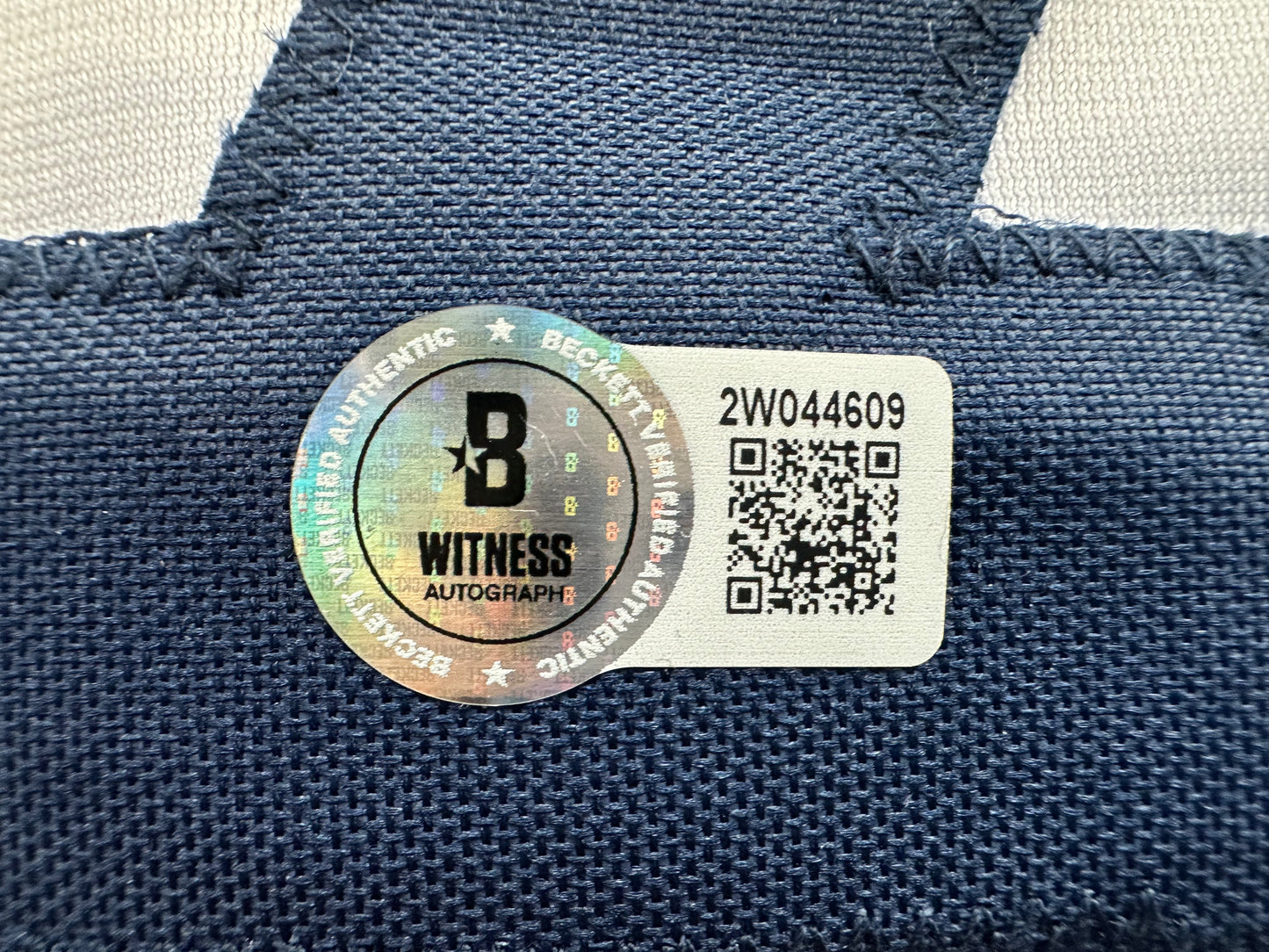 JACE JUNG SIGNED WHITE DETROIT TIGERS JERSEY Texas Tech BAS