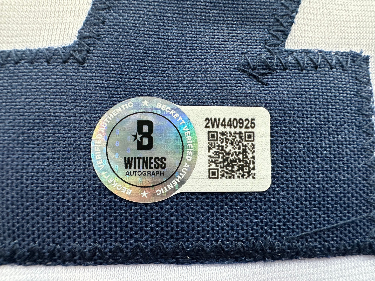 JACE JUNG SIGNED WHITE DETROIT TIGERS JERSEY Texas Tech BAS