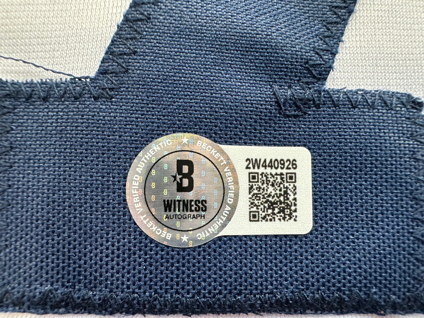 JACE JUNG SIGNED WHITE DETROIT TIGERS JERSEY Texas Tech BAS