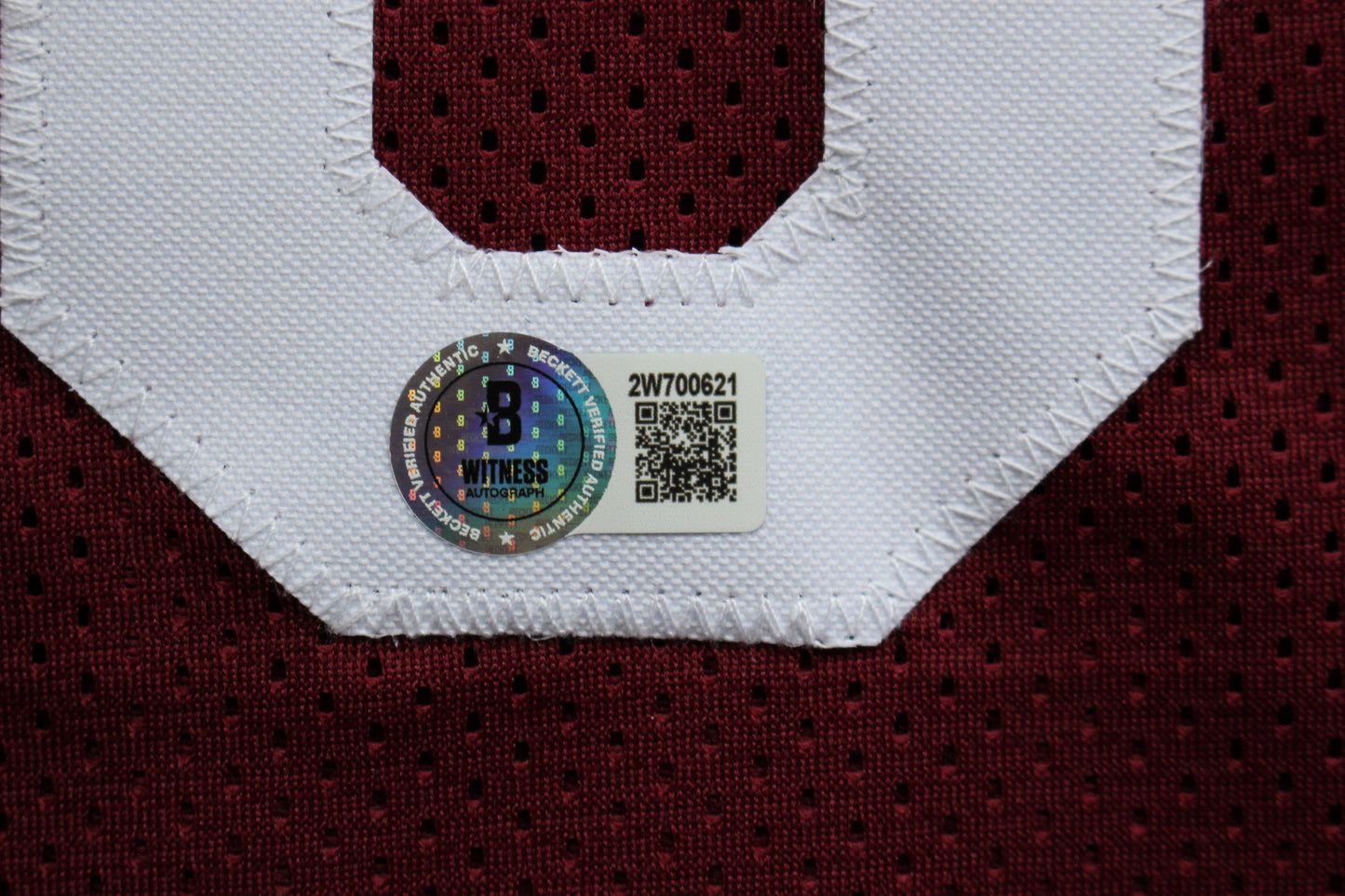 STEVE OWENS BILLY SIMS JASON WHITE SIGNED OU SOONERS HEISMAN JERSEY BAS