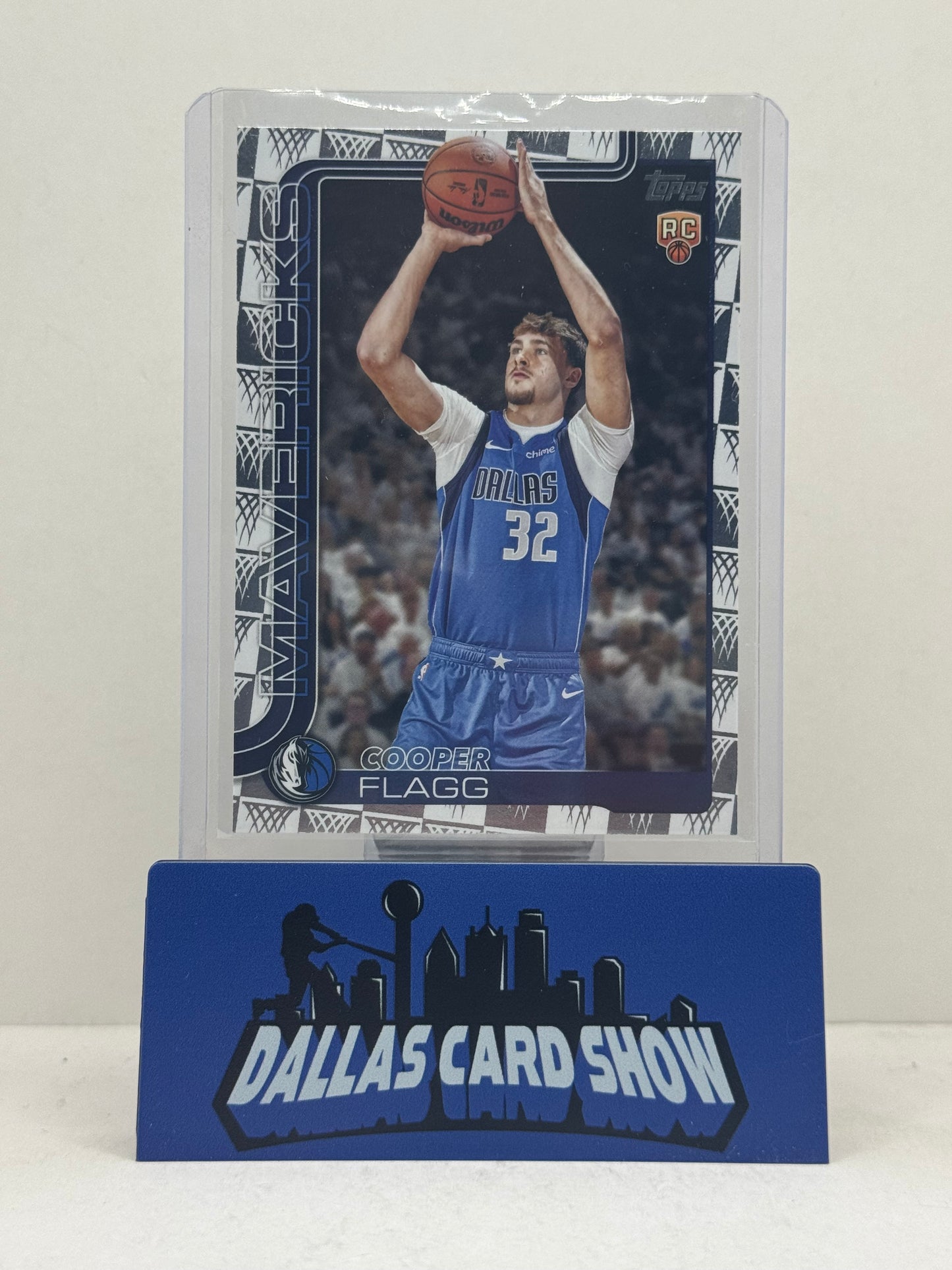 2025 Topps #201 Cooper Flagg Season Tip-Off Rookie RC Mavericks