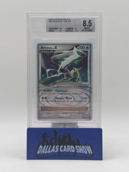 2009 Pokemon - Arceus LV. X - 95/99 Platinum Arceus BGS 8.5