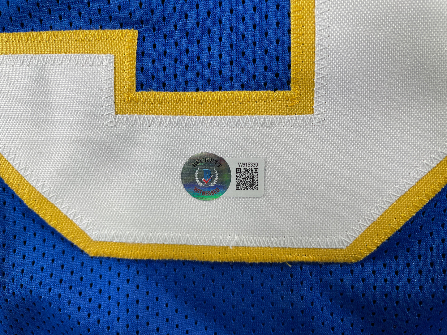 TONY DORSETT PITT PANTHERS SIGNED JERSEY Dallas Cowboys BAS COA