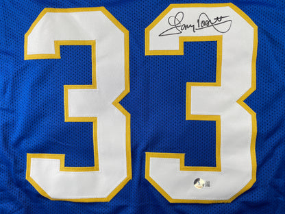 TONY DORSETT PITT PANTHERS SIGNED JERSEY Dallas Cowboys BAS COA
