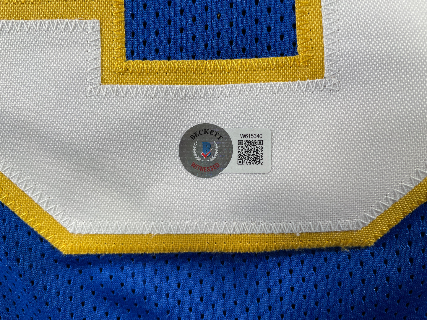 TONY DORSETT PITT PANTHERS SIGNED JERSEY Dallas Cowboys BAS COA