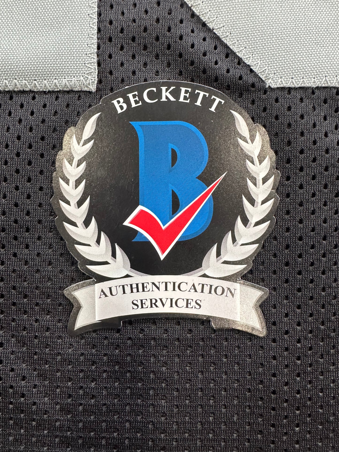 MICHAEL CRABTREE SIGNED BLACK FOOTBALL JERSEY Oakland Raiders BAS