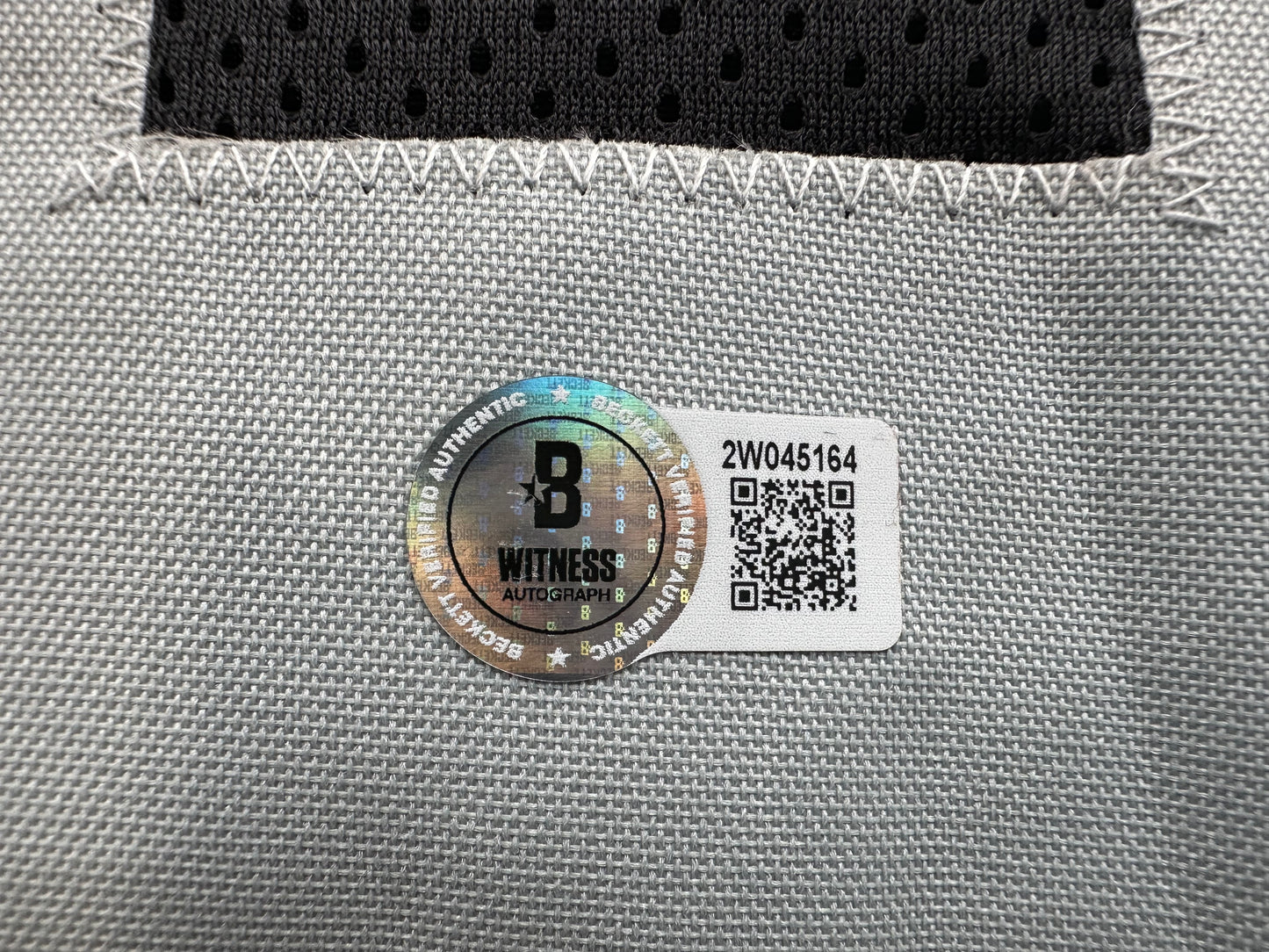 MICHAEL CRABTREE SIGNED BLACK FOOTBALL JERSEY Oakland Raiders BAS