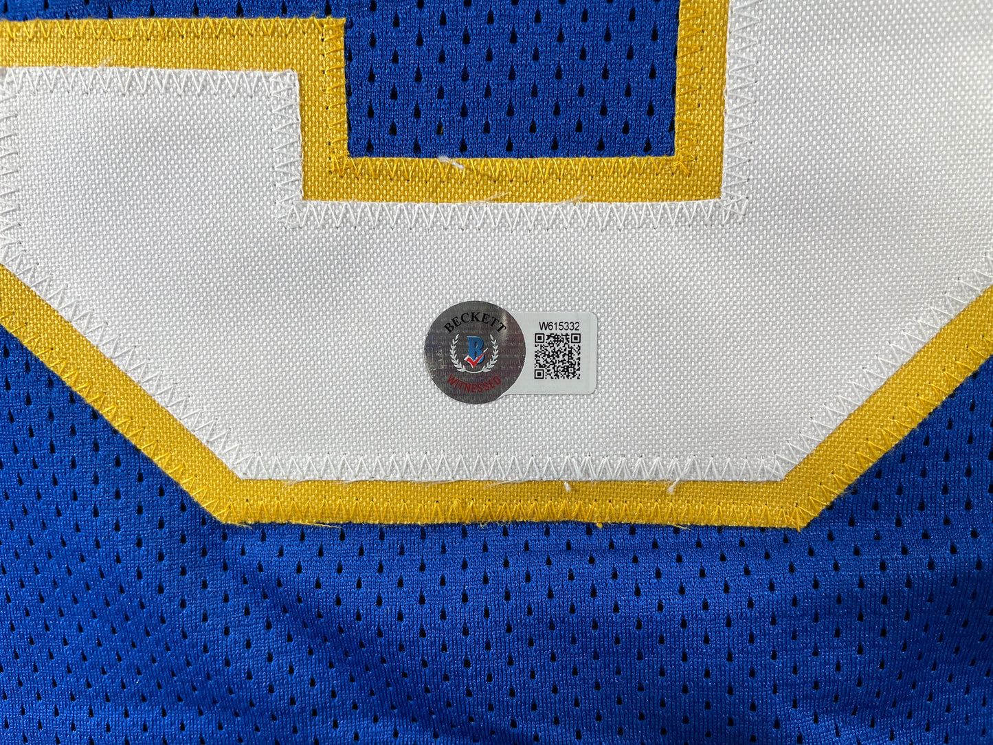 TONY DORSETT PITT PANTHERS SIGNED STAT JERSEY Dallas Cowboys BAS COA