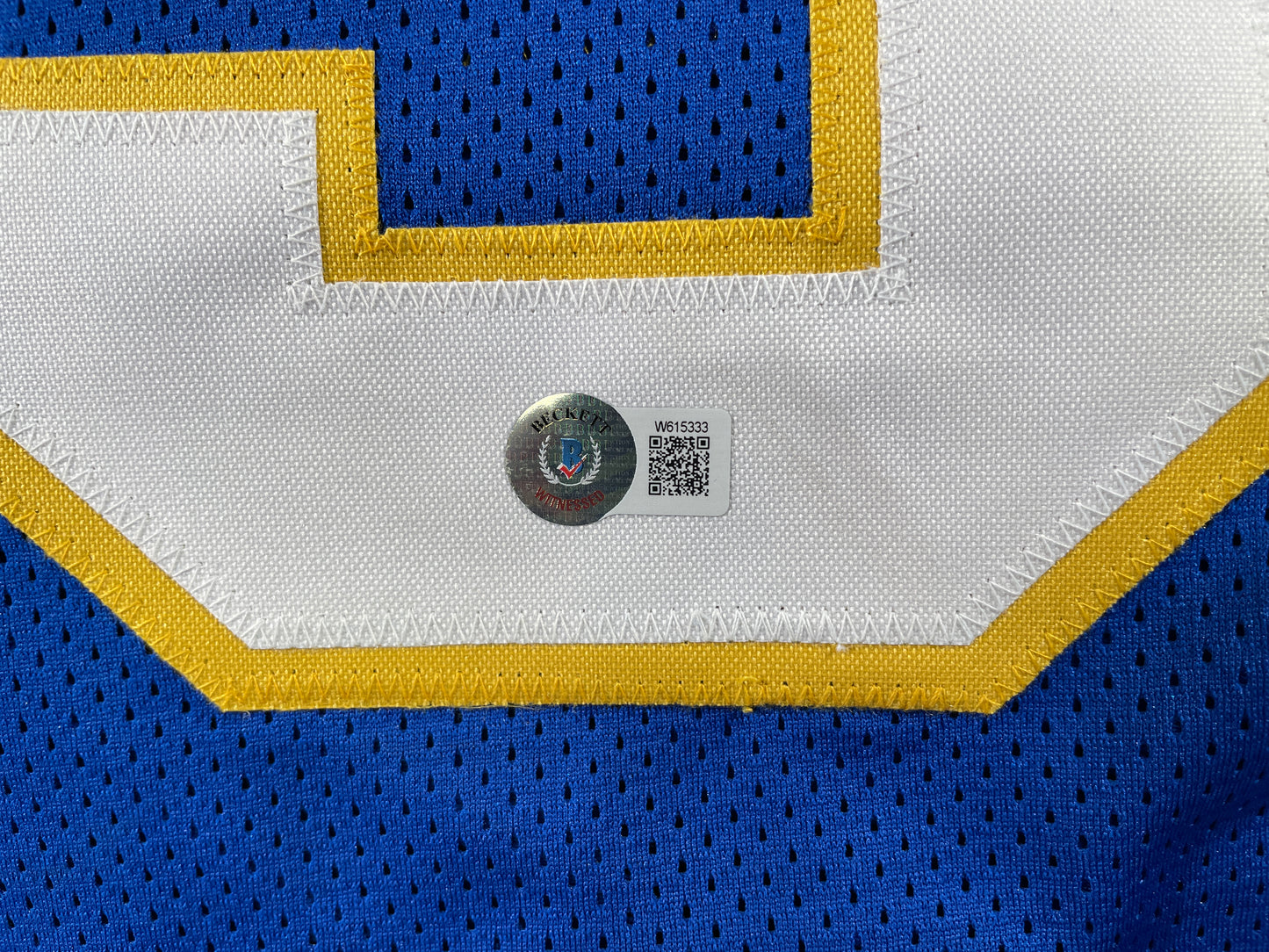 TONY DORSETT PITT PANTHERS SIGNED STAT JERSEY Dallas Cowboys BAS COA