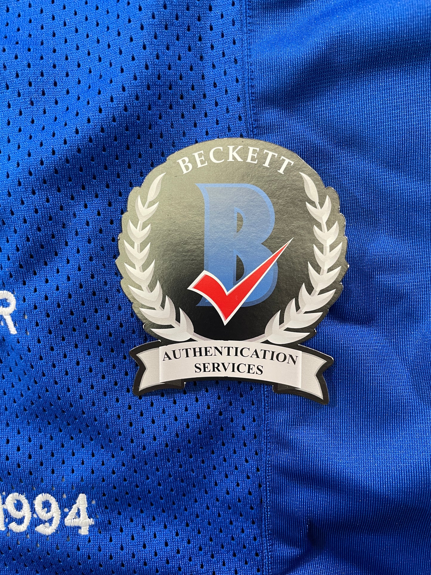 TONY DORSETT PITT PANTHERS SIGNED STAT JERSEY Dallas Cowboys BAS COA