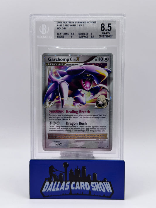 2009 Pokemon - Garchomp C LV. X - 145/147 Supreme Victors BGS 8.5