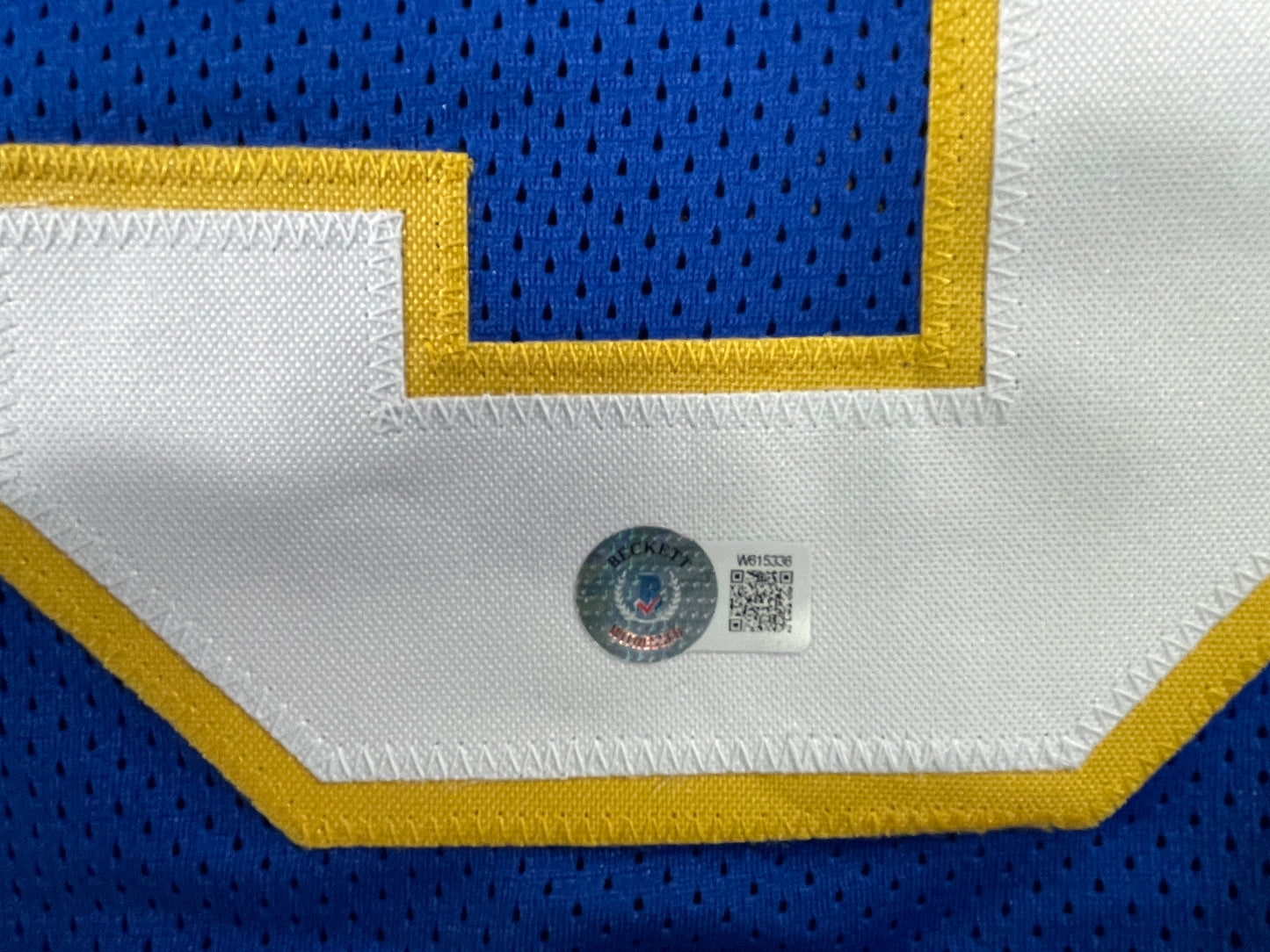 TONY DORSETT PITT PANTHERS SIGNED STAT JERSEY Dallas Cowboys BAS COA