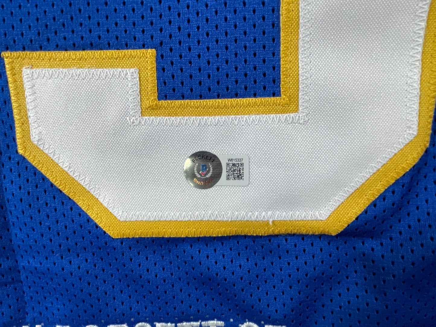 TONY DORSETT PITT PANTHERS SIGNED STAT JERSEY Dallas Cowboys BAS COA