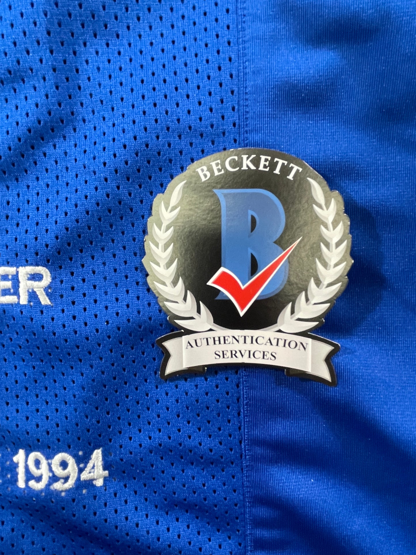 TONY DORSETT PITT PANTHERS SIGNED STAT JERSEY Dallas Cowboys BAS COA