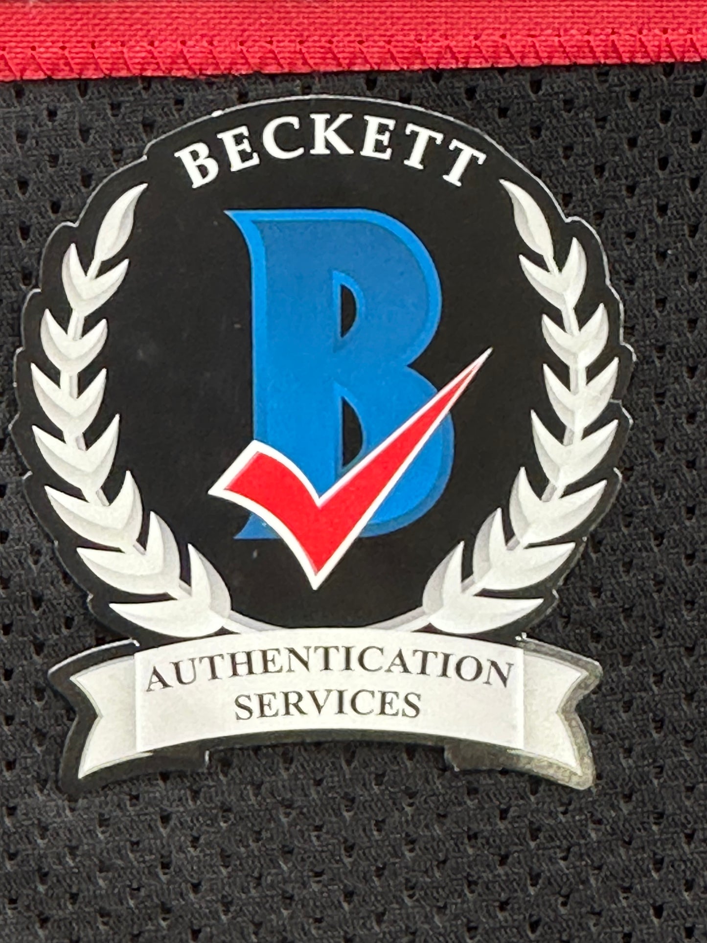 MICHAEL CRABTREE SIGNED RED AND BLACK JERSEY Texas Tech Raiders Medium BAS