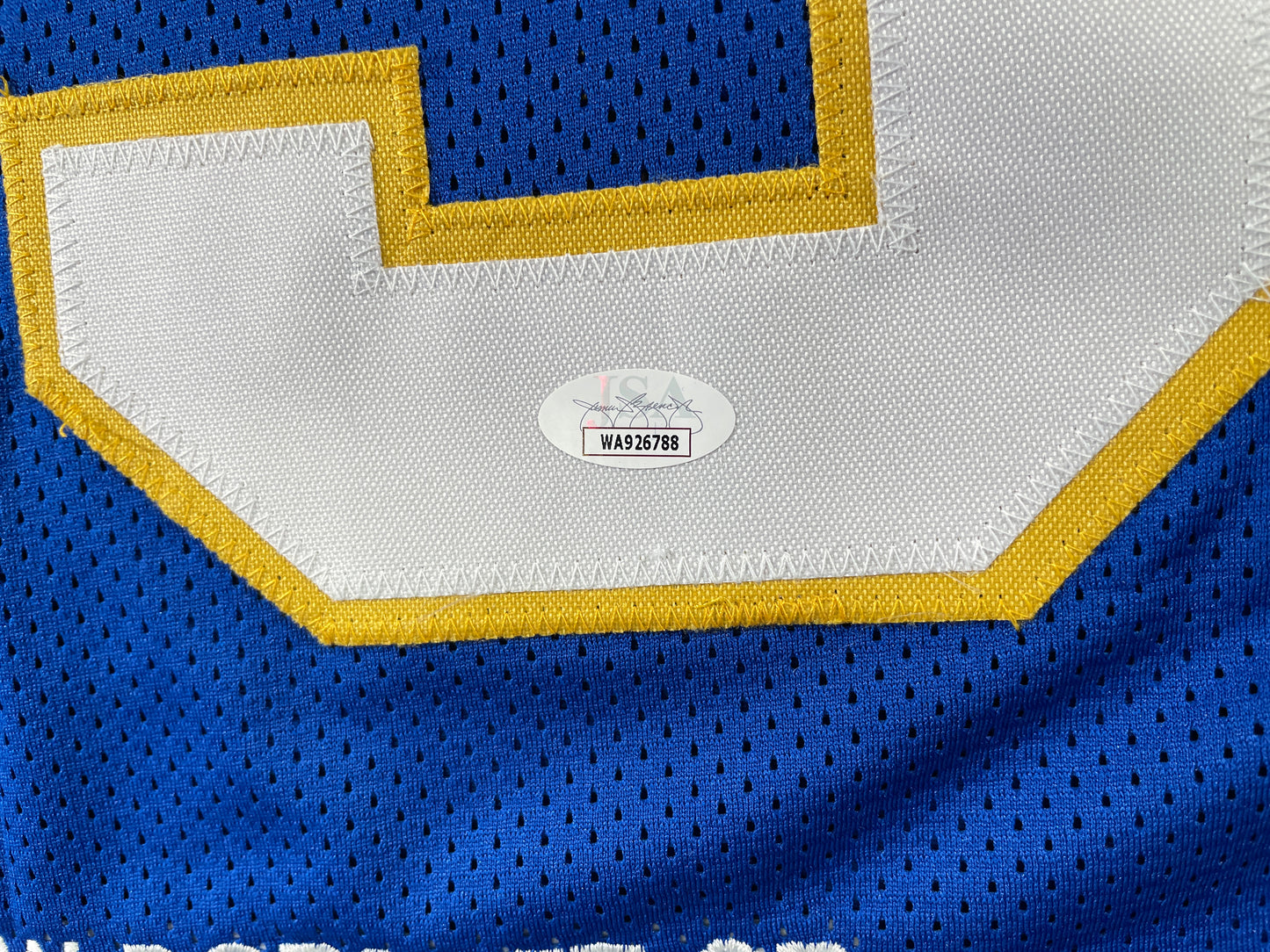 TONY DORSETT PITT PANTHERS SIGNED STAT JERSEY Dallas Cowboys XL JSA COA