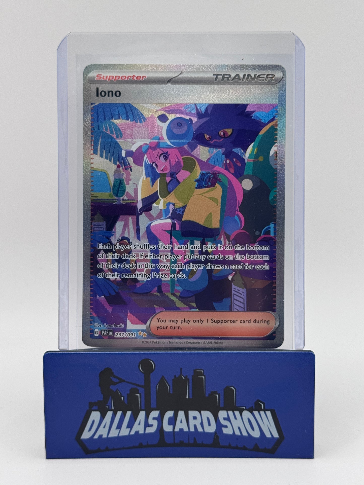 2024 Pokemon - Iono (SIR) - 237/091 Paldean Fates