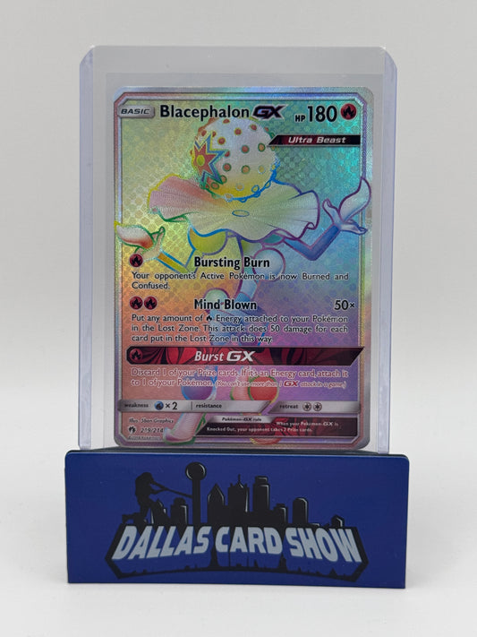 2018 Pokemon - Blacephalon GX (Secret) - 219/214 Lost Thunder