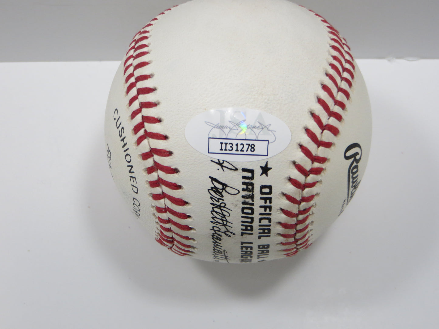 JOE ADCOCK SIGNED Rawlings ONL BASEBALL MILWAUKEE BRAVES JSA COA