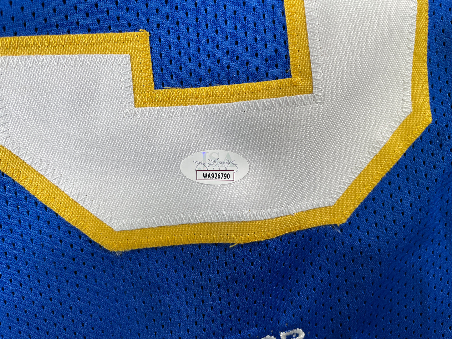 TONY DORSETT PITT PANTHERS SIGNED STAT JERSEY Dallas Cowboys XL JSA COA