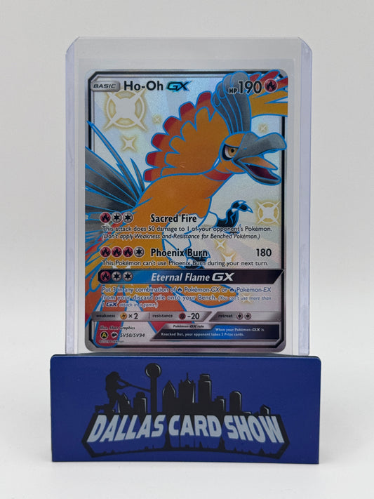 2019 Pokemon - Ho-oh GX (Shiny) - SV50/SV94 Shining Fates