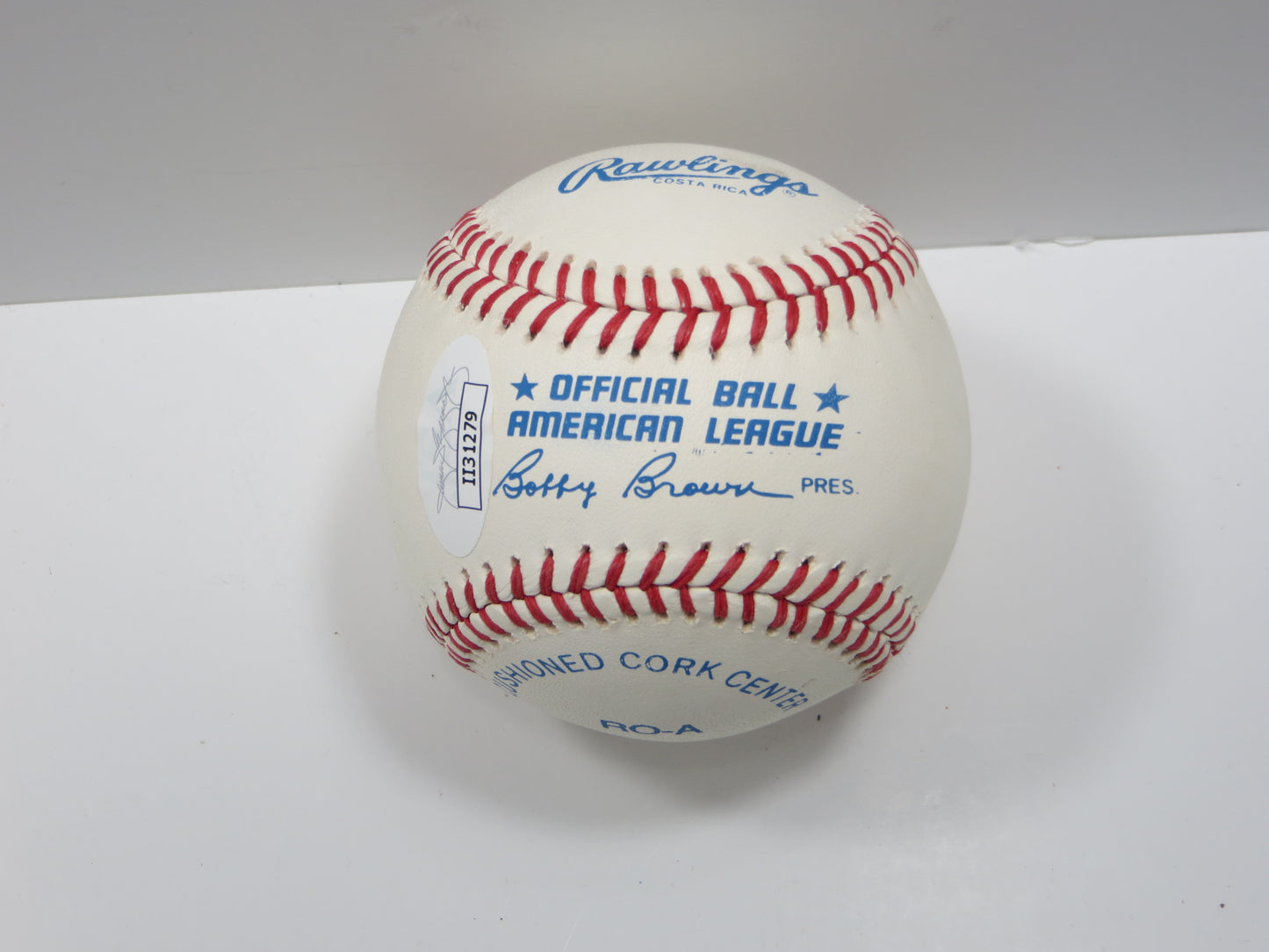 JOE ADCOCK SIGNED Rawlings OAL BASEBALL MILWAUKEE BRAVES JSA COA