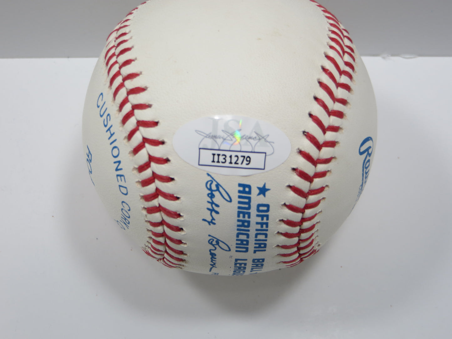 JOE ADCOCK SIGNED Rawlings OAL BASEBALL MILWAUKEE BRAVES JSA COA