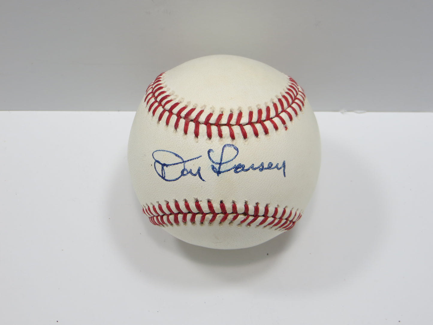 DON LARSEN SIGNED Rawlings OAL BASEBALL NEW YORK YANKEES JSA COA