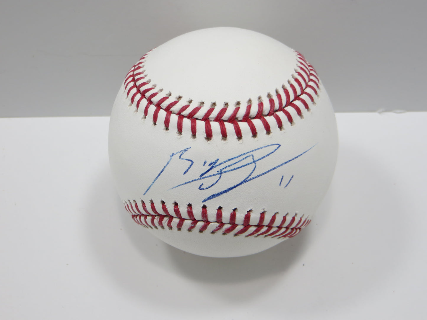 RAFAEL DEVERS SIGNED Rawlings OML BASEBALL Boston Red Sox BAS COA