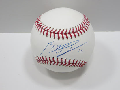 RAFAEL DEVERS SIGNED Rawlings OML BASEBALL Boston Red Sox BAS COA