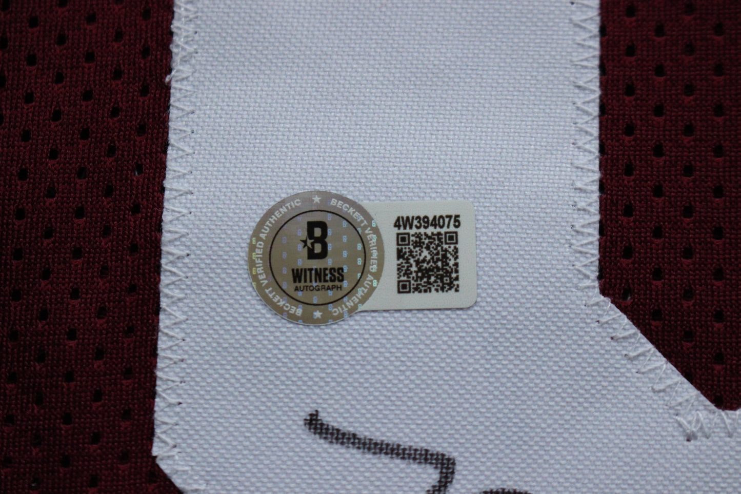 BILLY SIMS OKLAHOMA OU SOONERS SIGNED JERSEY w/78 HEISMAN Detroit Lions BAS