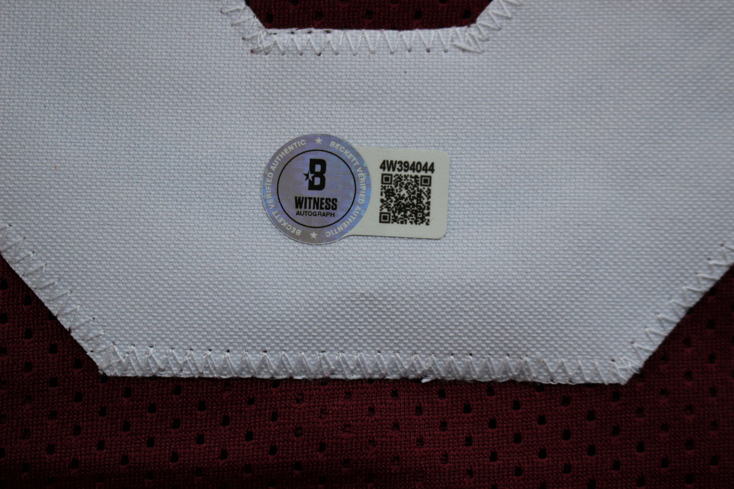 JASON WHITE OKLAHOMA OU SOONERS SIGNED JERSEY w/03 Heisman BAS COA
