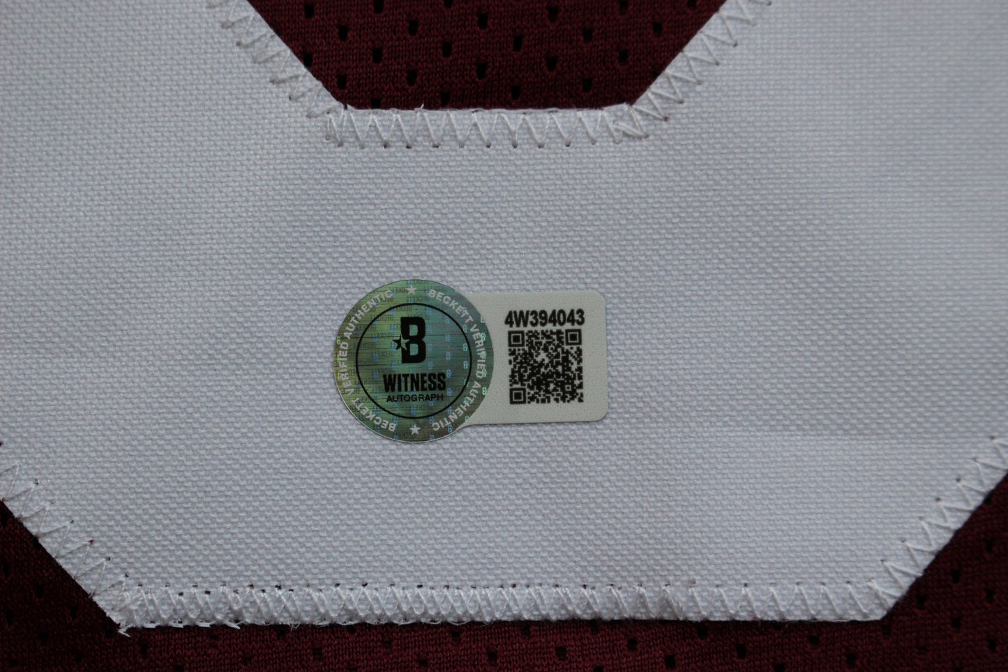 JASON WHITE OKLAHOMA OU SOONERS SIGNED JERSEY w/03 Heisman BAS COA