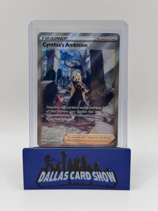 2023 Pokemon - Cynthia's Ambition - GG60/GG70 Crown Zenith