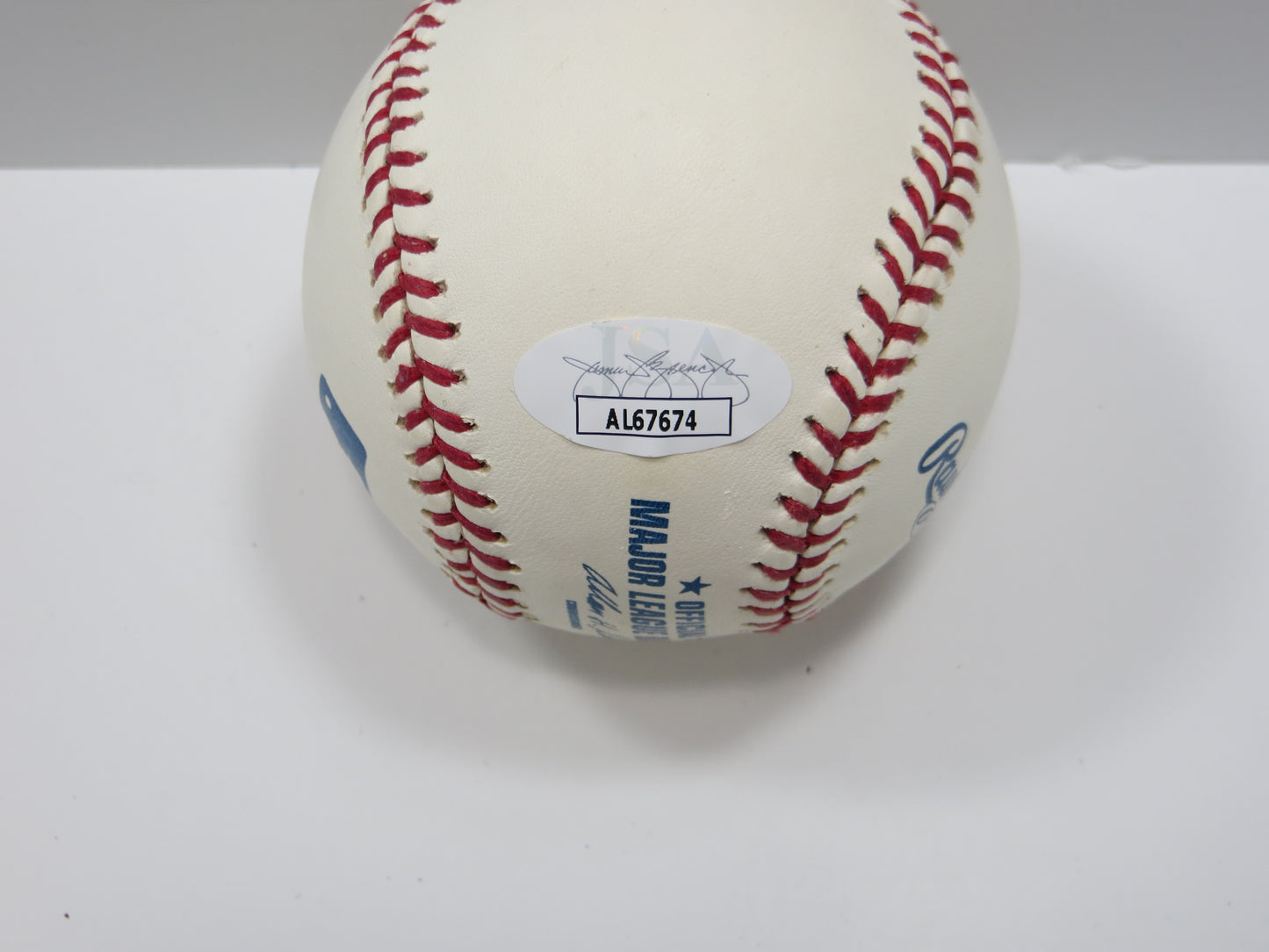JACQUE JONES SIGNED MINNESOTA TWINS Rawlings OML BASEBALL JSA COA