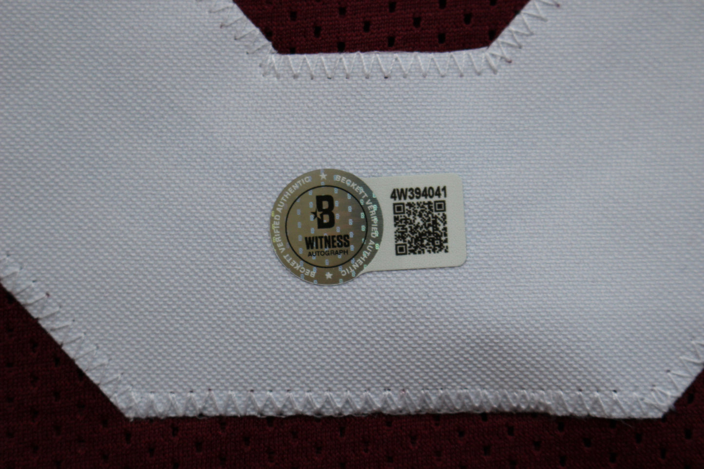 JASON WHITE OKLAHOMA OU SOONERS SIGNED JERSEY w/03 Heisman BAS COA