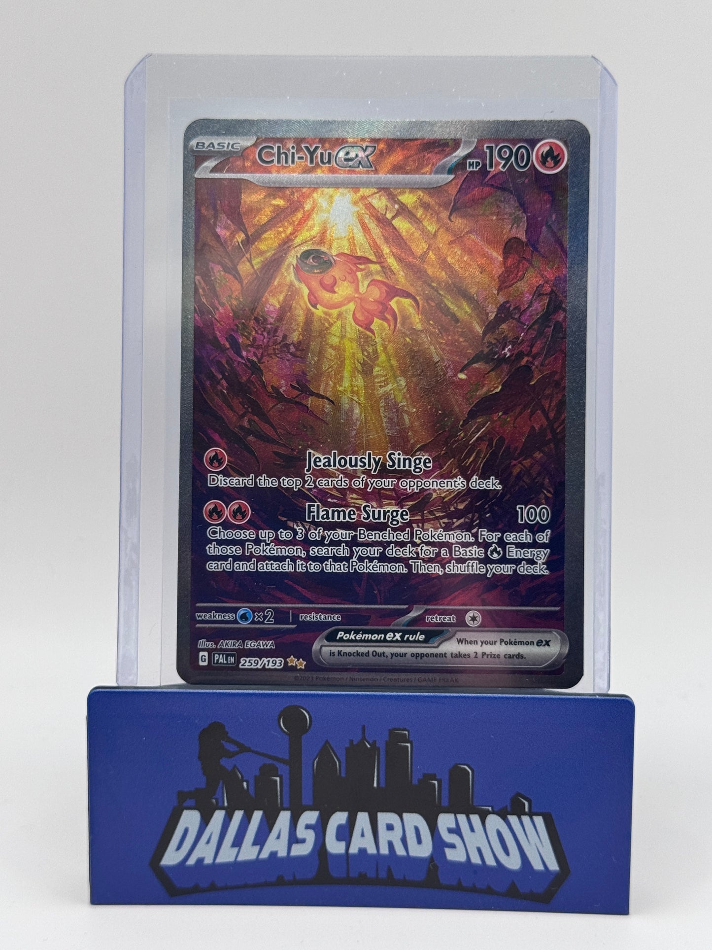 2023 Pokemon - Chi-Yu ex (SIR) - 259/193 Paldea Evolved