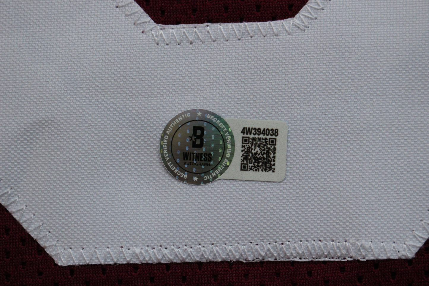 JASON WHITE OKLAHOMA OU SOONERS SIGNED JERSEY w/03 Heisman BAS COA