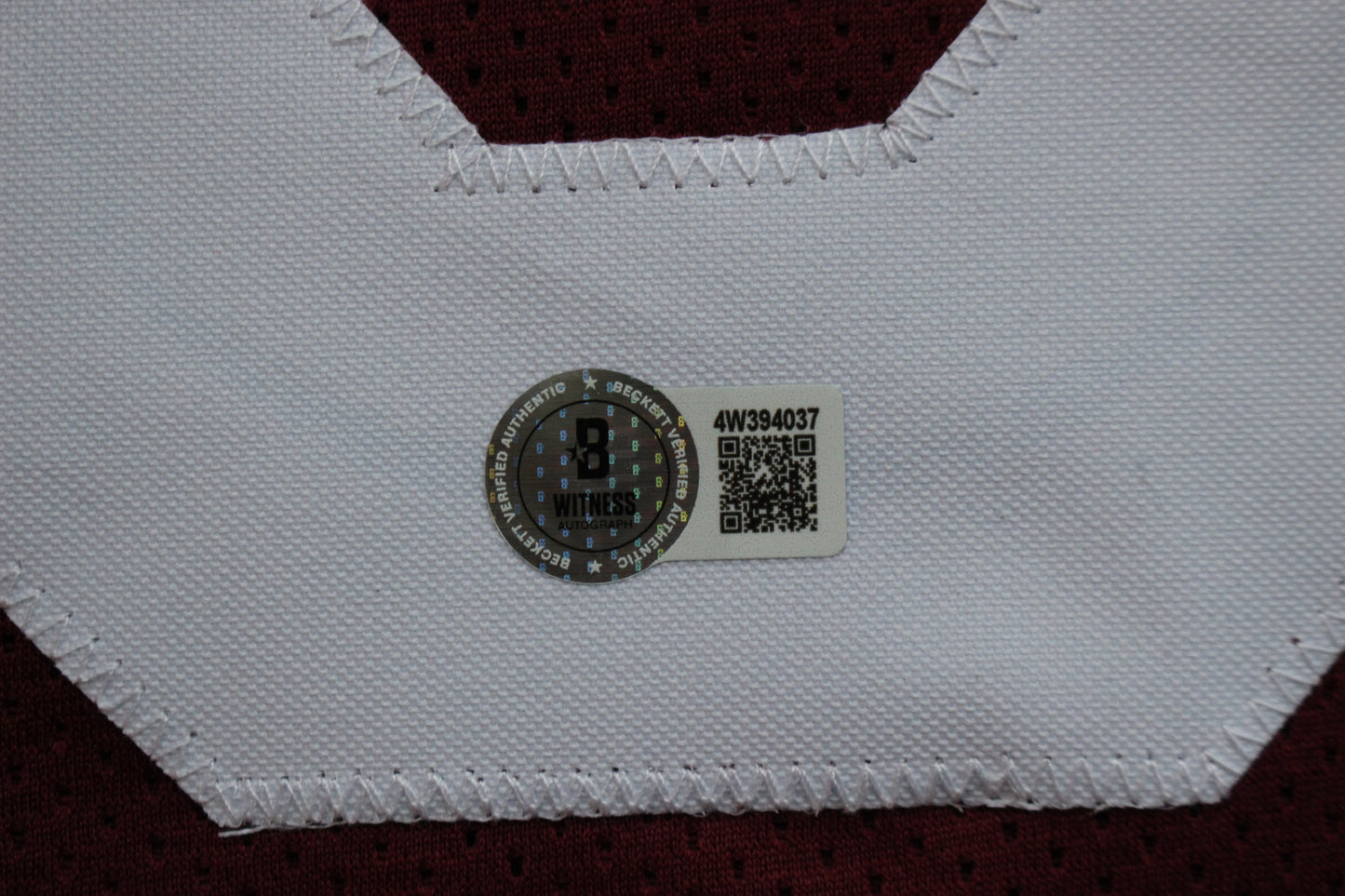 JASON WHITE OKLAHOMA OU SOONERS SIGNED JERSEY w/03 Heisman BAS COA